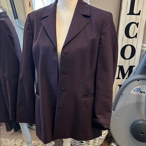 Casual Corner Deep Purple Jacket